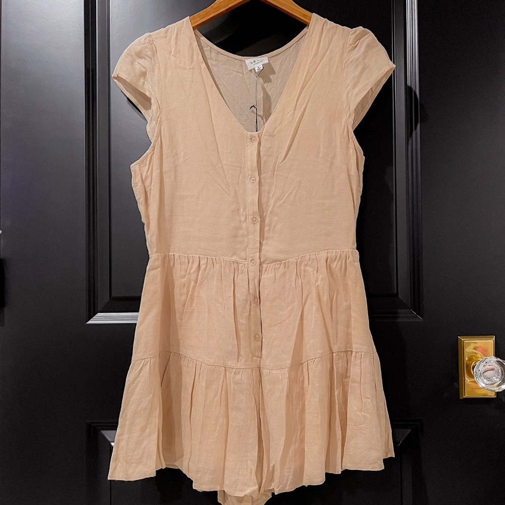 NWT Tiered Ruffle Romper